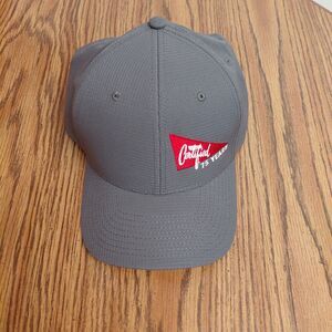 Certified 75 Years Snapback Hat Mesh Embroidered Gray